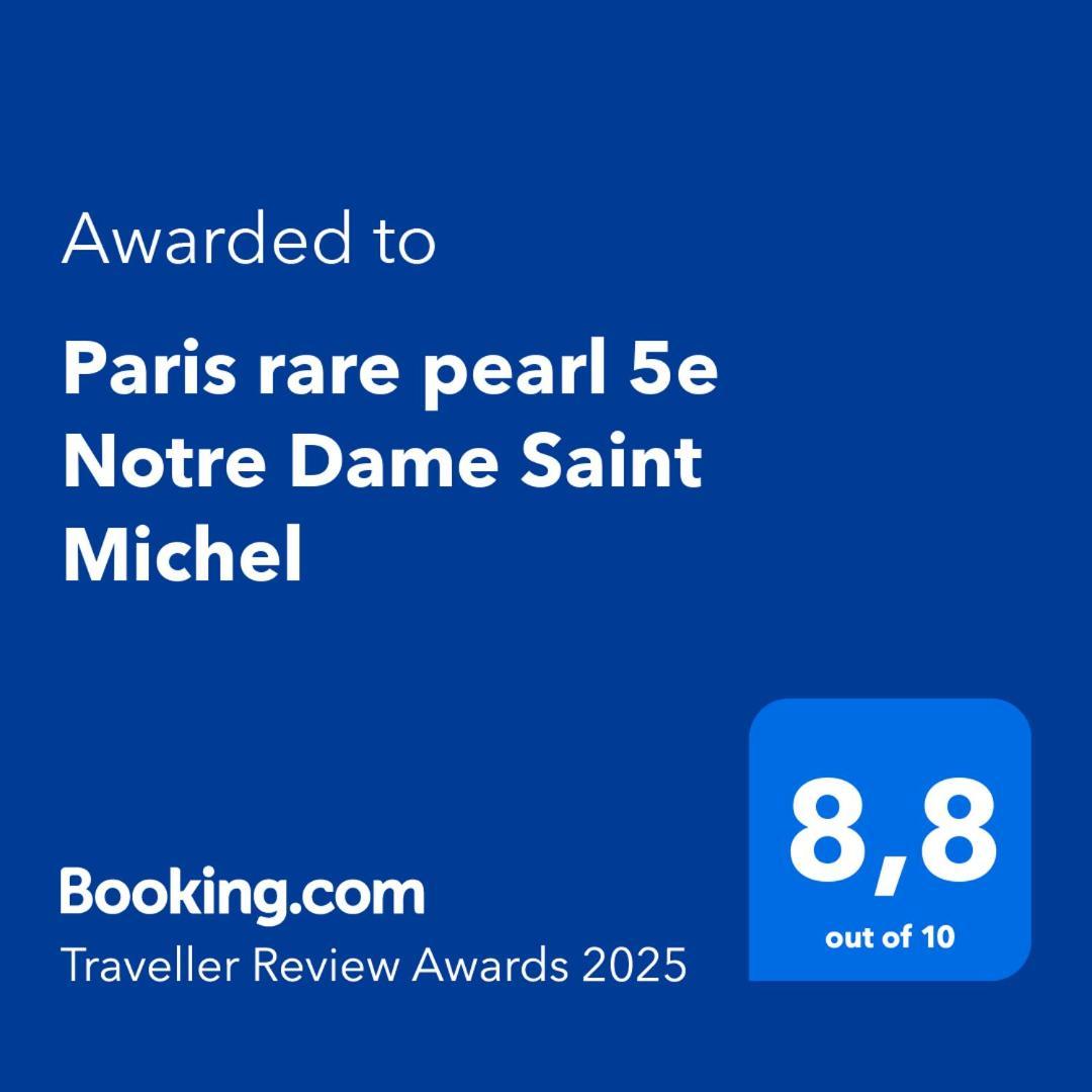 Paris Rare Pearl 5E Notre Dame Saint Michel Apartment Ngoại thất bức ảnh