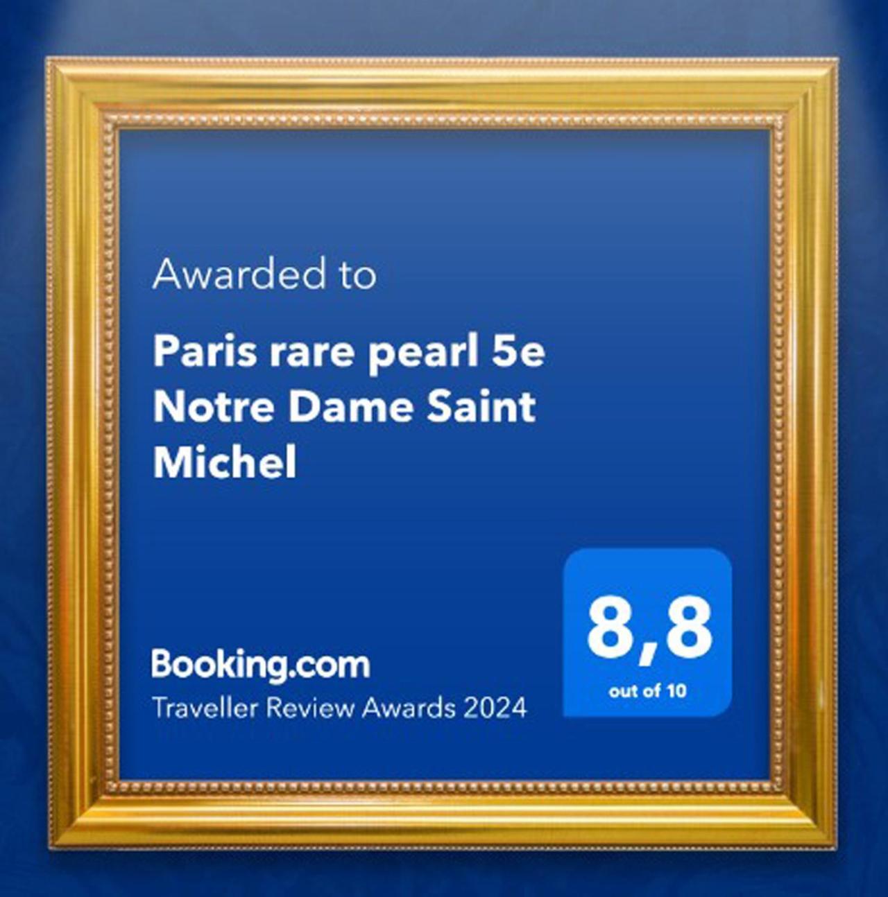 Paris Rare Pearl 5E Notre Dame Saint Michel Apartment Ngoại thất bức ảnh